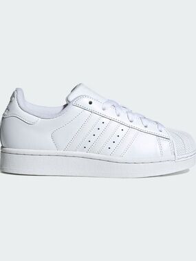 adidas White Low-Top Kids' Sneakers